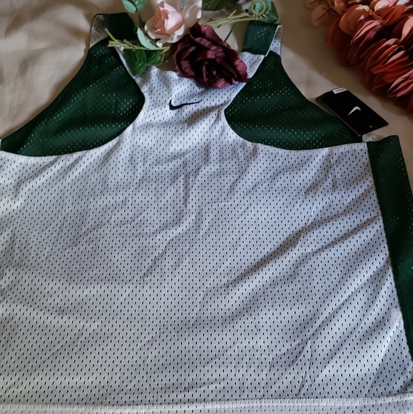 nike women's green tank top basketball NWT sz xxl - Picture 6 of 8